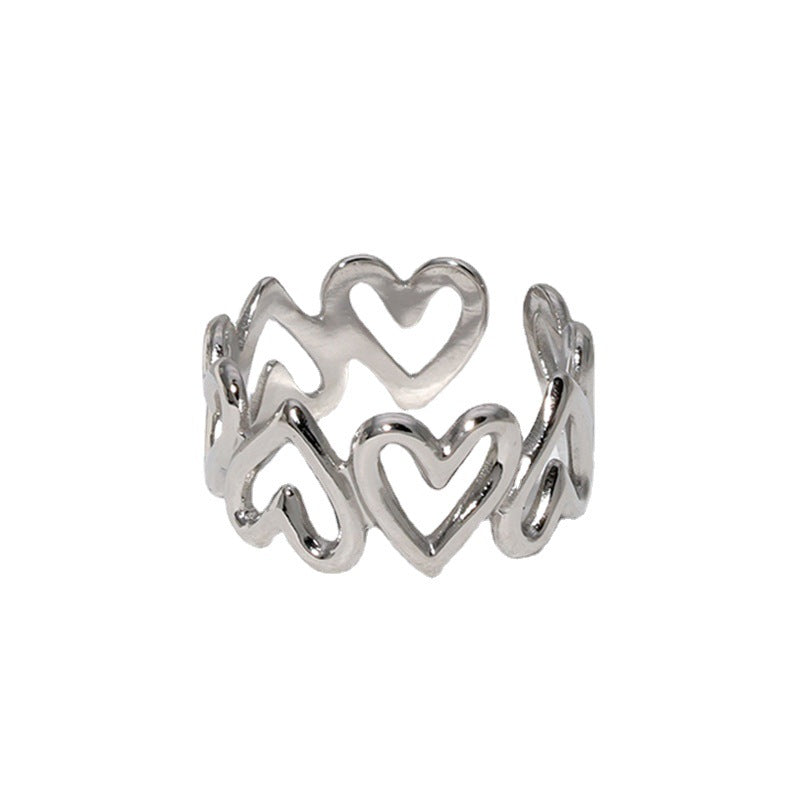 Anillo corazones