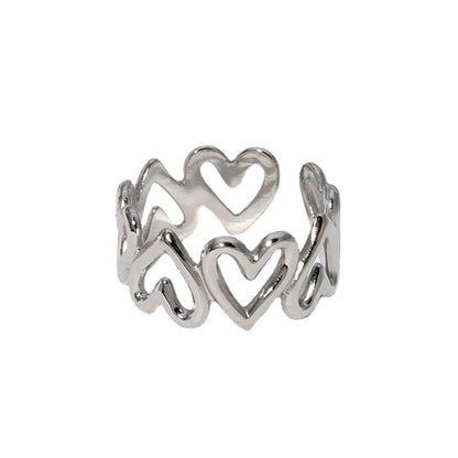 Anillo corazones