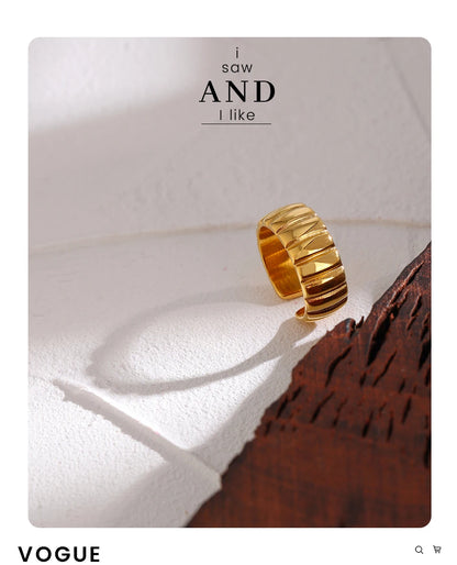 Anillo Ondas ajustable